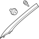 Hyundai 85810-L0000-MMH Trim Assembly-FR Pillar LH