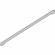 Hyundai 82231-S8000 W/STRIP-FR Dr Belt I/S LH