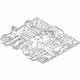 Hyundai 65100-G2000 Panel Assembly-Floor,Center