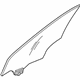 Hyundai 82420-2W060 Glass Assembly-Front Door,RH
