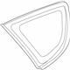 Hyundai 87820-2L110 Glass & MOULDING Assembly-Quarter