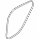 Hyundai 83110-C1000-TRY Weatherstrip-Rear Door Body Side LH