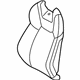 Hyundai 88360-2M030-N3B Front Driver Side Seat Back Covering