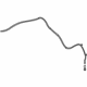 Hyundai 816C0-S8000 Hose Assembly-SUNROOF Drain Rear,L