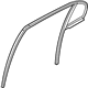 Hyundai 83541-1E000 Run Assembly-Rear Door Window Glass RH