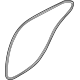 Hyundai 83140-D2000 Weatherstrip Assembly-Rear Door Side RH