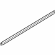 Hyundai 82341-3V000 Weatherstrip-Front Door Belt Inside RH
