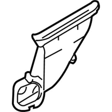 Hyundai 82870-2E000 Nozzle-Door Side Defroster,LH 82870-2E000 Hyundai Nozzle-Door Side Defroster,LH Illustration 1 of 1