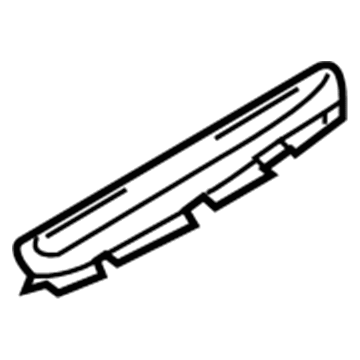 Hyundai 82873-2E010-U7 Grille-Door Side Defroster,LH 82873-2E010-U7 Hyundai Grille-Door Side Defroster,LH Illustration 1 of 1