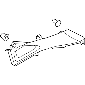 Hyundai 85860-A5000-RY Rear Pillar Trim Assembly Right Hand 85860-A5000-RY Hyundai Rear Pillar Trim Assembly Right Hand Illustration 1 of 1