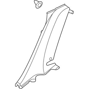 Hyundai 85895-A5000-RY Rear Wheel House Trim Assembly Right Hand 85895-A5000-RY Hyundai Rear Wheel House Trim Assembly Right Hand Illustration 1 of 1