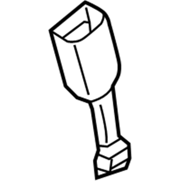 Hyundai 88840-2V500-RY Front Seat Belt Buckle Assembly Right Hand 88840-2V500-RY Hyundai Front Seat Belt Buckle Assembly Right Hand Illustration 1 of 1