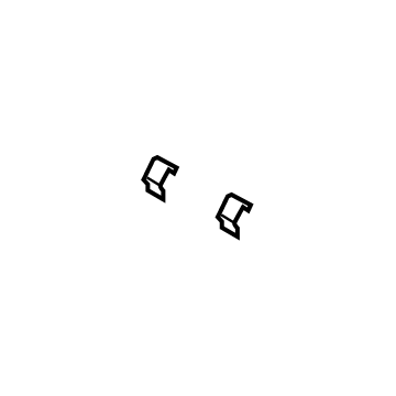 Hyundai 92815-2E000 Mounting Clip-Int Lamp 92815-2E000 Hyundai Mounting Clip-Int Lamp Illustration 1 of 1
