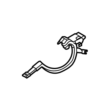 69910-L1000 Hyundai Trunk Lid Hinge Assembly Left Hand Illustration 1 of 1