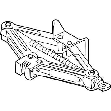 09110-3X000 Hyundai Jack Assembly Illustration 1 of 1