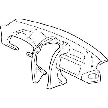 84710-26100-TI Hyundai Crash Pad Assembly Main Illustration 1 of 1