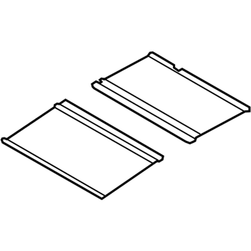 Hyundai 81660-3S000-TX Panoramic Roof Roller Blind Assembly 81660-3S000-TX Hyundai Panoramic Roof Roller Blind Assembly Illustration 1 of 1