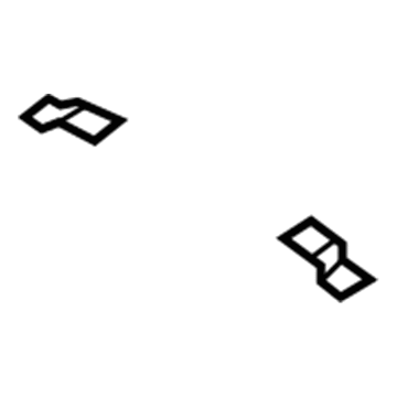 81658-3S000 Hyundai Shoe-Roller Blind Rear,RH Illustration 1 of 1