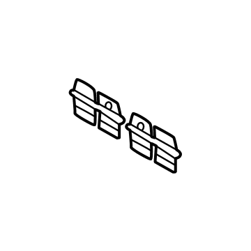 Hyundai 97162-P2000 DOOR ASSY-VENTILATOR 97162-P2000 Hyundai DOOR ASSY-VENTILATOR Illustration 1 of 1