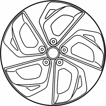 Hyundai Spare Wheel - 52910-D3410