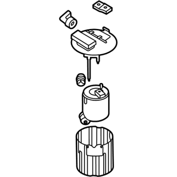 Hyundai 31120-L1100 Fuel Pump Assembly 31120-L1100 Hyundai Fuel Pump Assembly Illustration 1 of 1