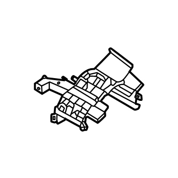 Hyundai 97111-N9000 Case-Intake,LH 97111-N9000 Hyundai Case-Intake,LH Illustration 1 of 1