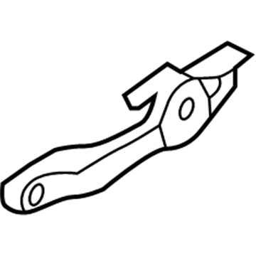 82655-1R000 Hyundai Front Door Outside Handle Base Assembly Left Hand Illustration 1 of 1