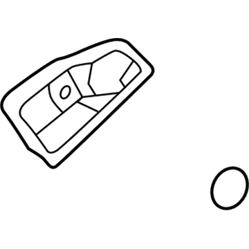 82611-1R000-9Y Hyundai Front Door Inside Handle Housing Illustration 1 of 1
