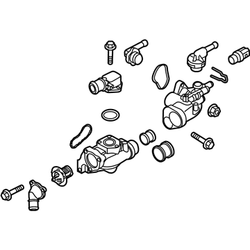 25600-3L350 Hyundai CONTROL ASSY-COOLANT TEMPERATU Illustration 1 of 1