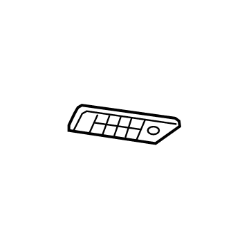 86513-F3500 Hyundai Bracket Front Bumper Side,Left Hand Illustration 1 of 1