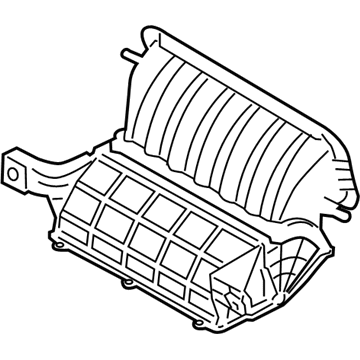 Hyundai 97114-4Z000 Blower Case Upper 97114-4Z000 Hyundai Blower Case Upper Illustration 1 of 1