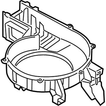 97112-4Z000 Hyundai Case-Lower Illustration 1 of 1