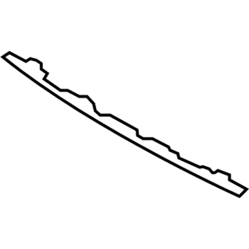 Hyundai 86621-2B010 Lip Assembly-Rear Bumper,Center 86621-2B010 Hyundai Lip Assembly-Rear Bumper,Center Illustration 1 of 1