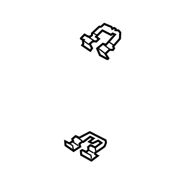 Hyundai 58246-J6000 Pad Liner 58246-J6000 Hyundai Pad Liner Illustration 1 of 1