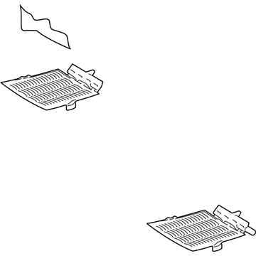Hyundai 89150-D3000 Rear Seat Cushion Pad Assembly 89150-D3000 Hyundai Rear Seat Cushion Pad Assembly Illustration 1 of 1