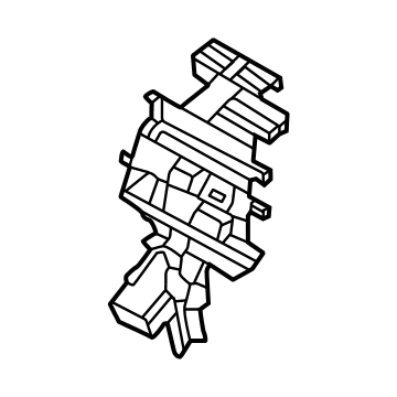 Hyundai 97206-CW000 Separator(A)-HTR Right 97206-CW000 Hyundai Separator(A)-HTR Right Illustration 1 of 1