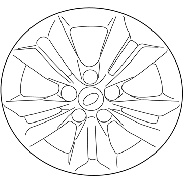 2014 Hyundai Sonata Wheel Cover - 52960-3Q010