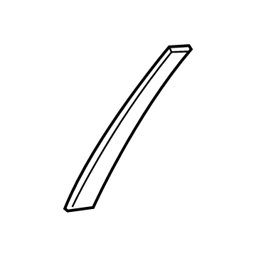 Hyundai 83930-D2000-NNB Cover Assembly-Rear Door Trim Rear Extension,LH 83930-D2000-NNB Hyundai Cover Assembly-Rear Door Trim Rear Extension,LH Illustration 1 of 1