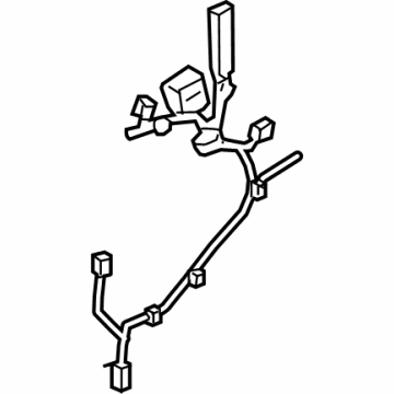 26173-D2030 Hyundai Wiring-Door Trim Integration (Door) Illustration 1 of 1