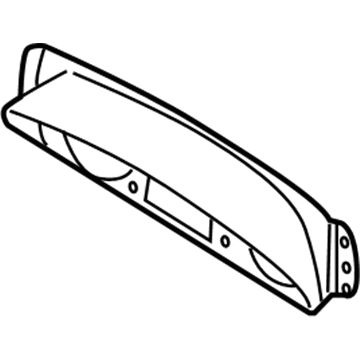 94360-2C300 Hyundai Window Plate Illustration 1 of 1