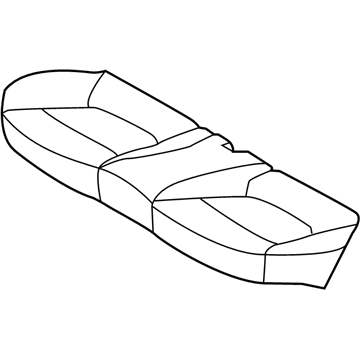 2013 Hyundai Accent Seat Cover - 89160-1R100-N2R