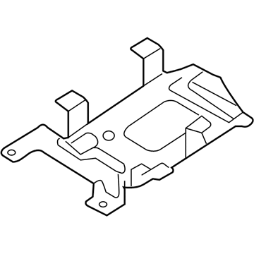 96215-3J100 Hyundai Bracket-Set Top Box Mounting Illustration 1 of 1