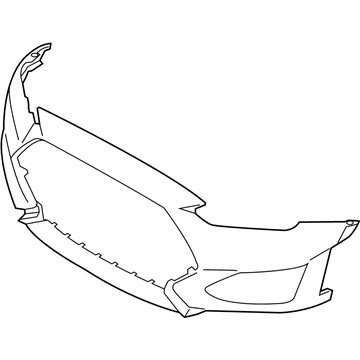 2022 Hyundai Veloster N Bumper - 86511-K9000