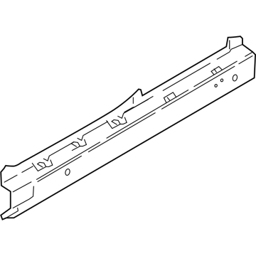 Hyundai 65180-BE000 PANEL ASSY-SIDE SILL INNER,RH 65180-BE000 Hyundai PANEL ASSY-SIDE SILL INNER,RH Illustration 1 of 1