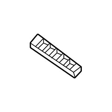 Hyundai 86613-BE000 BRACKET ASSY-RR BUMPER LWR,LH 86613-BE000 Hyundai BRACKET ASSY-RR BUMPER LWR,LH Illustration 1 of 1