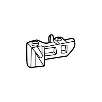 Hyundai 86652-BE000 BRACKET ASSY-RR BUMPER SD UPR 86652-BE000 Hyundai BRACKET ASSY-RR BUMPER SD UPR Illustration 1 of 1