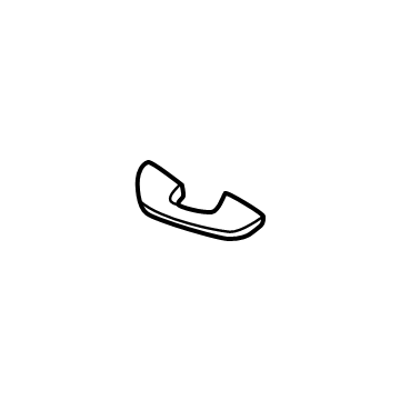 Hyundai 86636-BE000 Rear Beam Lower Bracket MTG 86636-BE000 Hyundai Rear Beam Lower Bracket MTG Illustration 1 of 1