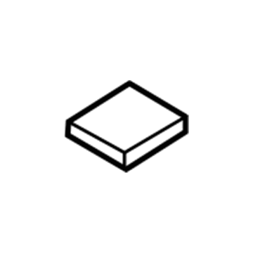 Hyundai 31101-3M010 Fuel Tank Pad 31101-3M010 Hyundai Fuel Tank Pad Illustration 1 of 1