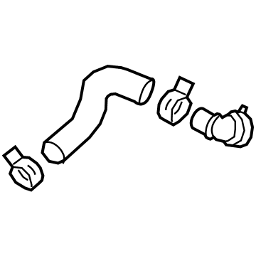 2024 Hyundai Kona Radiator Hose - 25415-BE000