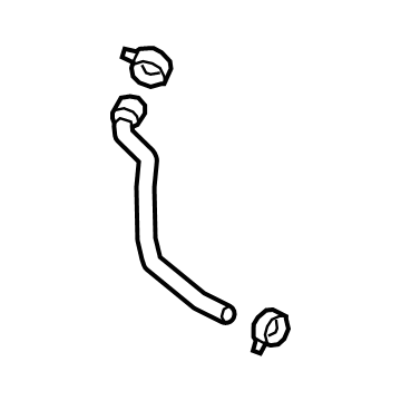 2024 Hyundai Kona Coolant Reservoir Hose - 25450-BE050